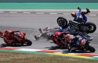 Motorcycle crash