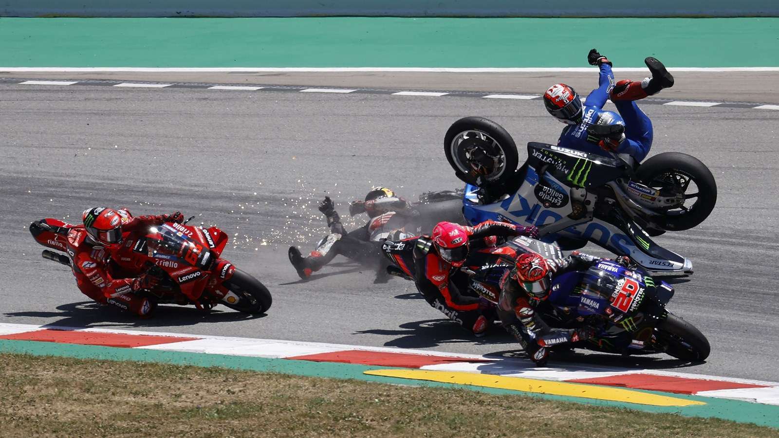 Motorcycle crash