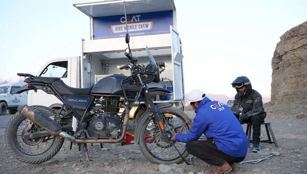 CEAT launches Bike Mobile Crew for repair service in remote areas