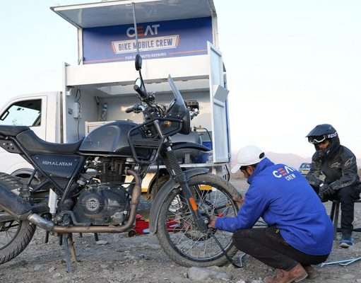 CEAT launches Bike Mobile Crew for repair service in remote areas