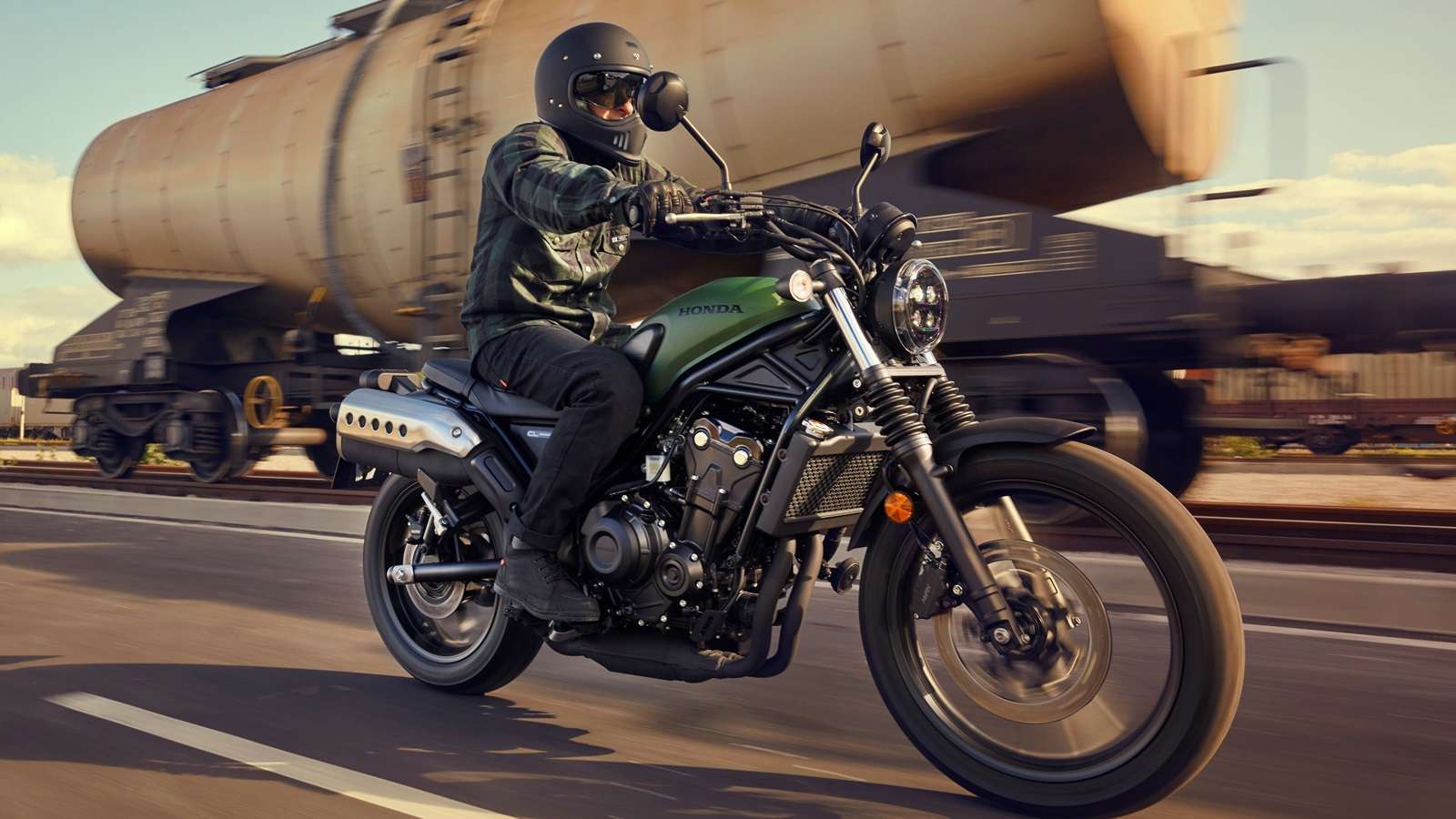 Honda CL 500 Green