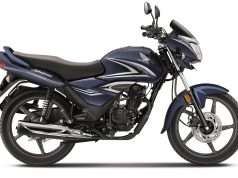 Honda Shine 125 Decent Blue Metallic colour option