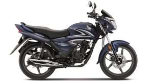 Honda Shine 125 Decent Blue Metallic colour option
