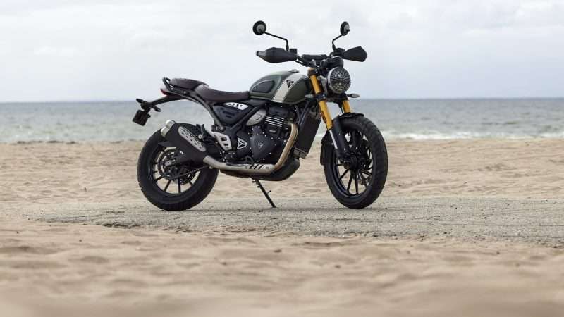 Triumph Scrambler 400 X HD wallpaper