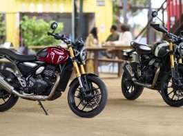 Triumph Speed 400 and Scrambler 400 X wallpaper