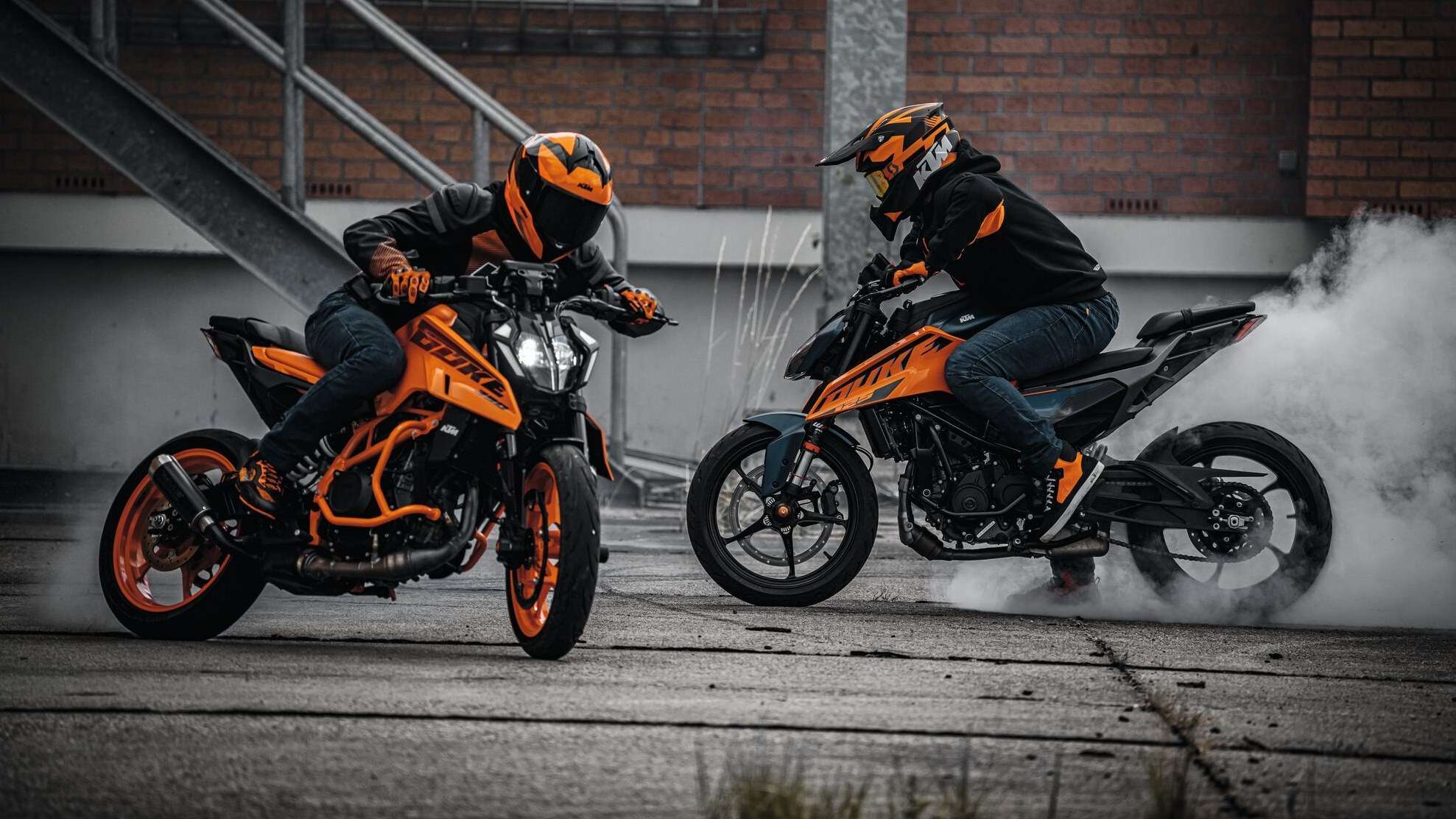 2024 KTM Duke 390 and 125