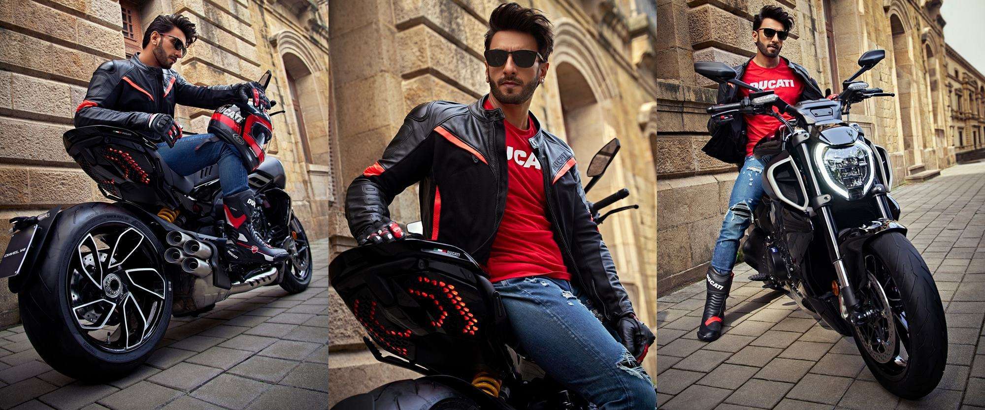 Ducati Divavel V4 Ranveer Singh