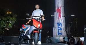 TVS X electric scooter