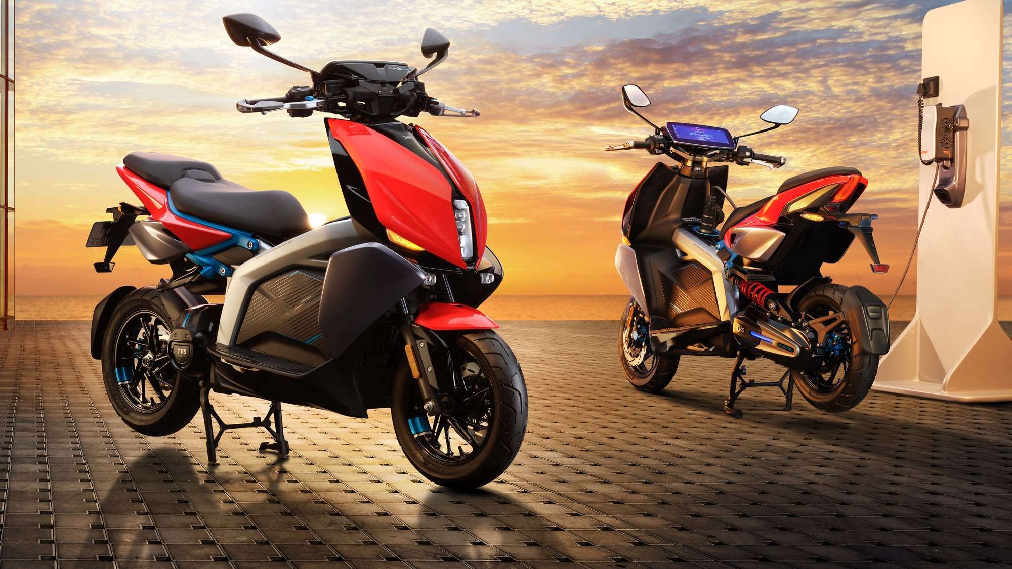 TVS X performance electric scooter