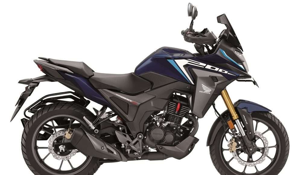 Honda 2023 CB200X Decent Blue Metallic (new)