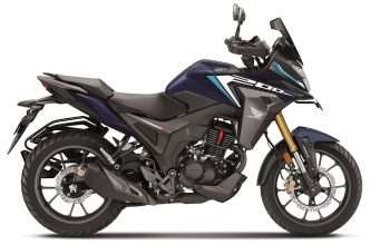 Honda 2023 CB200X Decent Blue Metallic (new)