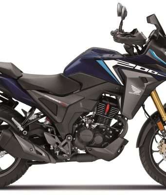 Honda 2023 CB200X Decent Blue Metallic (new)
