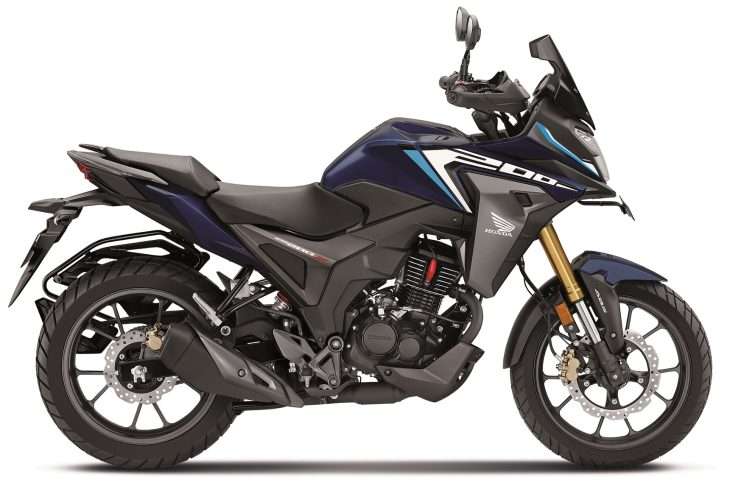 Honda 2023 CB200X Decent Blue Metallic (new)