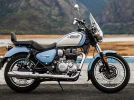 Meteor 350 - Aurora Blue