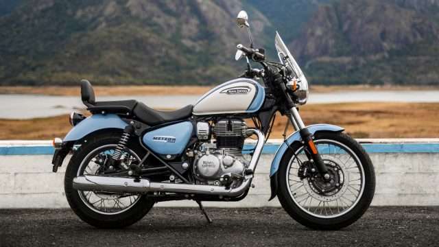 Meteor 350 - Aurora Blue